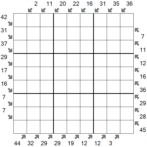 Little Killer Sudoku - Hard