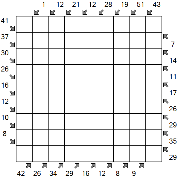 Little Killer Sudoku - Hard