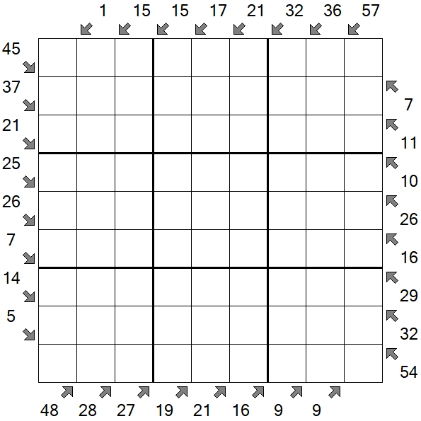 Little Killer Sudoku - Hard