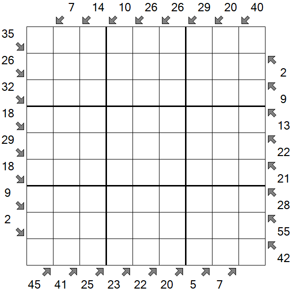 Little Killer Sudoku - Hard