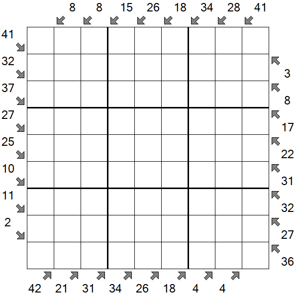 Little Killer Sudoku - Hard
