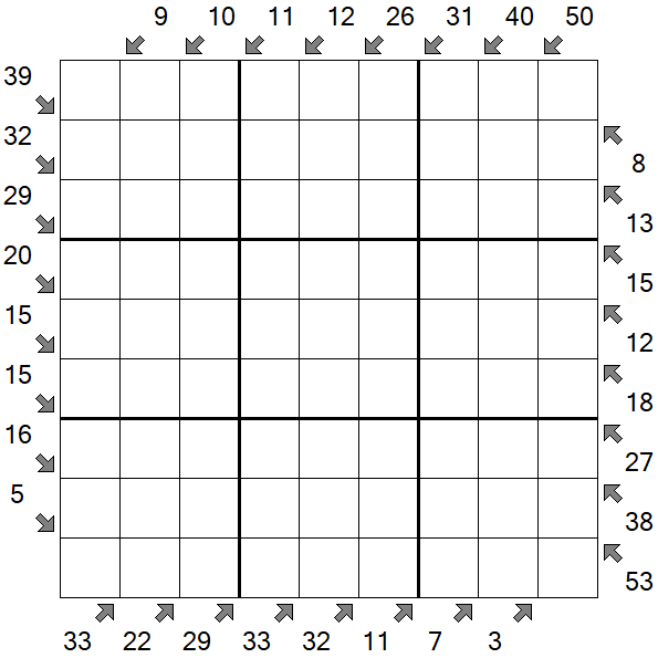 Little Killer Sudoku - Hard