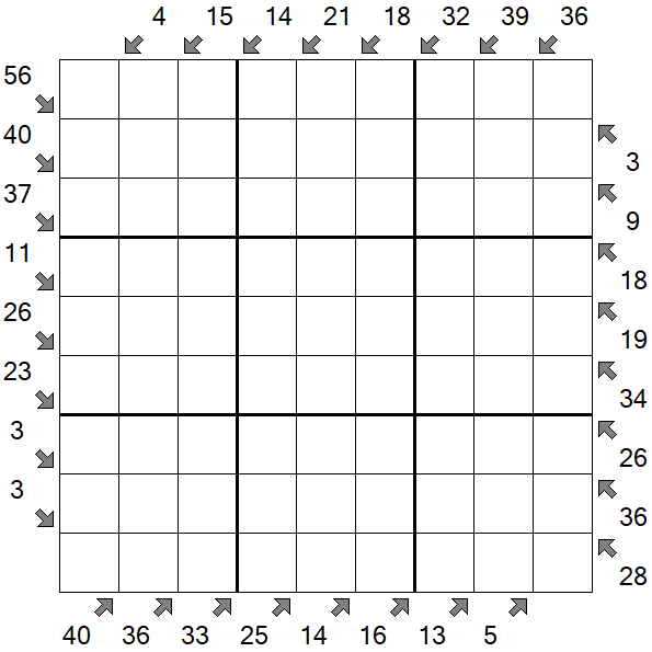 Little Killer Sudoku - Hard
