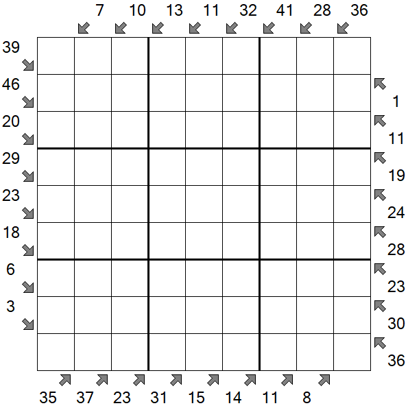 Little Killer Sudoku - Difícil