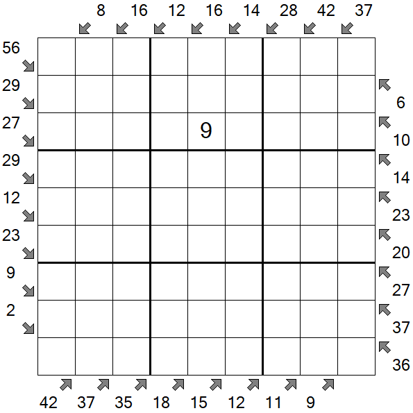 Little Killer Sudoku - Difícil