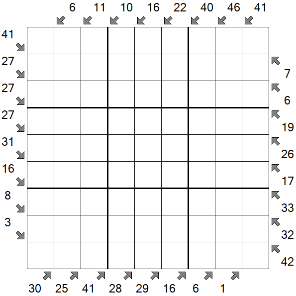 Little Killer Sudoku - Difícil
