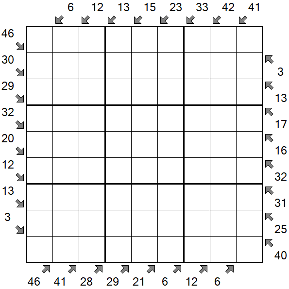 Little Killer Sudoku - Difícil