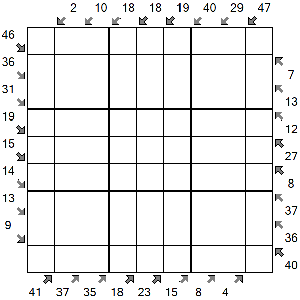 Little Killer Sudoku - Difícil