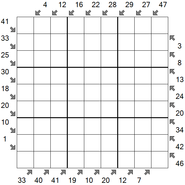 Little Killer Sudoku - Difícil