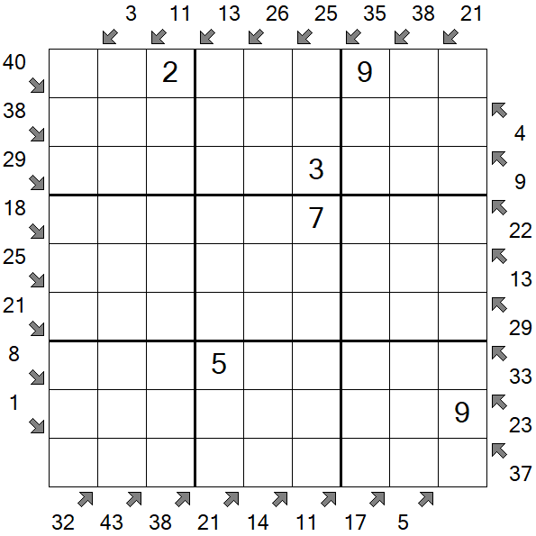 Little Killer Sudoku - Mittel