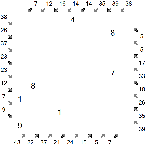 Little Killer Sudoku - Mittel