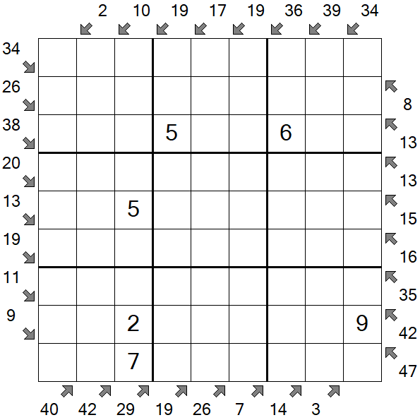 Little Killer Sudoku - Mittel