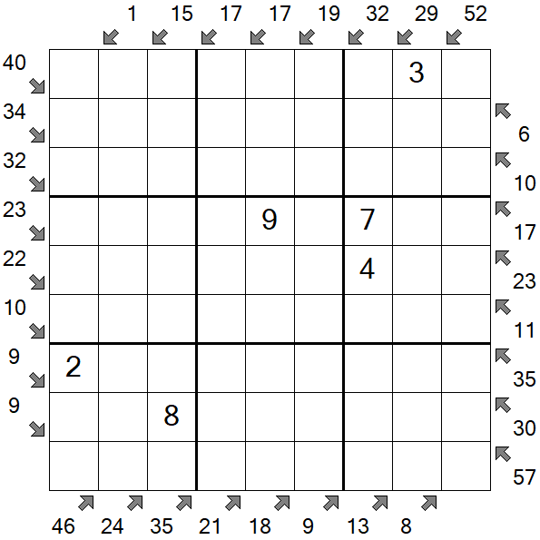 Little Killer Sudoku - Mittel