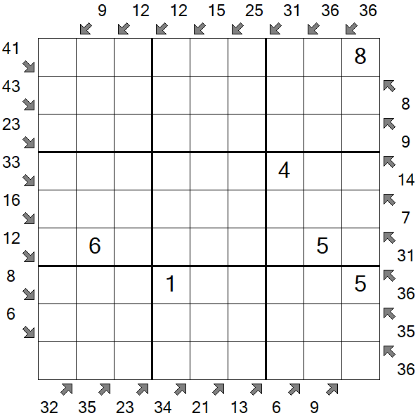 Little Killer Sudoku - Mittel