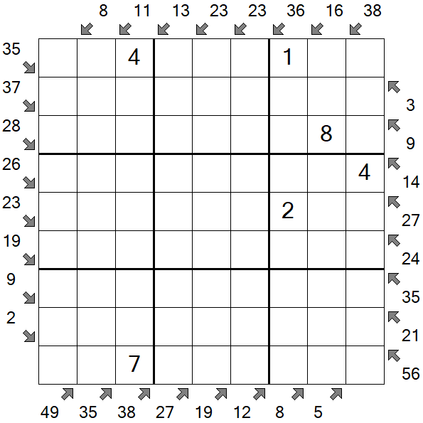 Little Killer Sudoku - Mittel