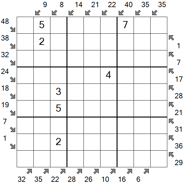 Little Killer Sudoku - Mittel