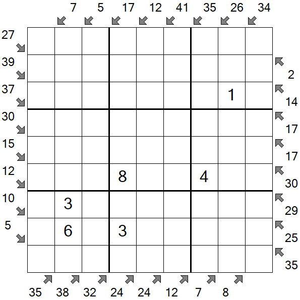 Little Killer Sudoku - Mittel