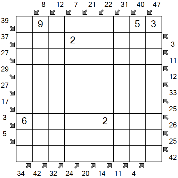 Little Killer Sudoku - Mittel