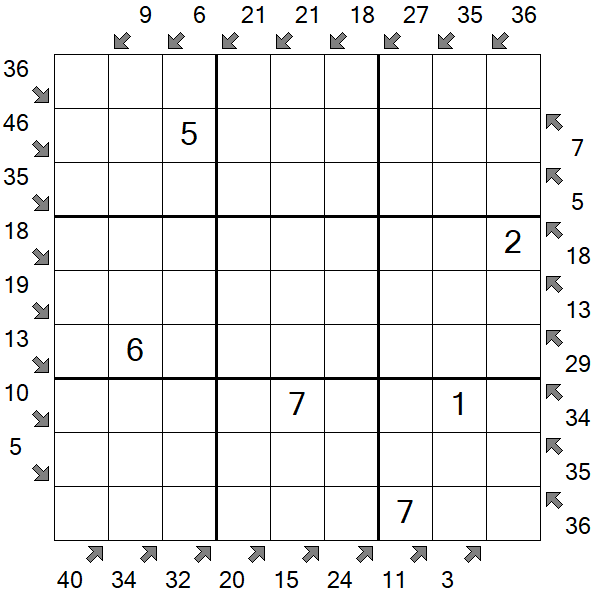 Little Killer Sudoku - Mittel