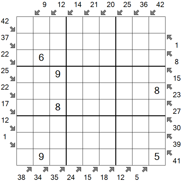 Little Killer Sudoku - Mittel