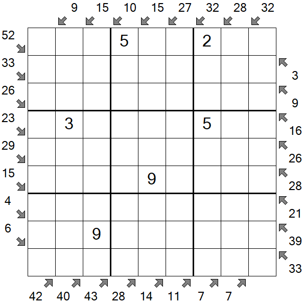 Little Killer Sudoku - Medium
