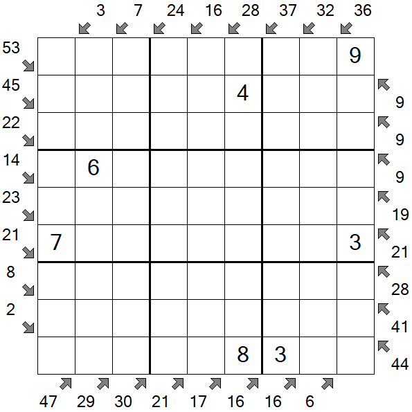 Little Killer Sudoku - Medium