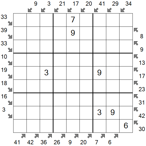 Little Killer Sudoku - Medium