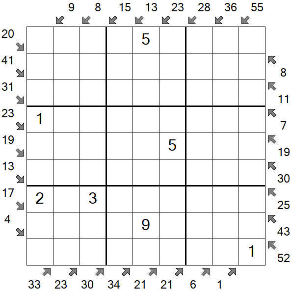 Little Killer Sudoku - Medium