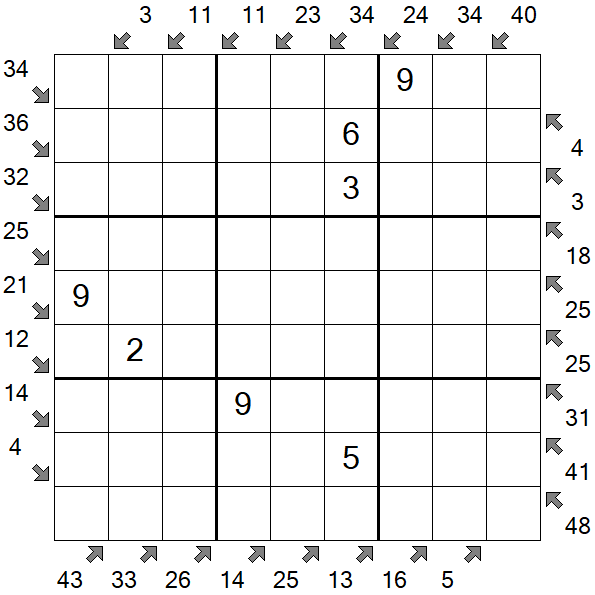 Little Killer Sudoku - Medium
