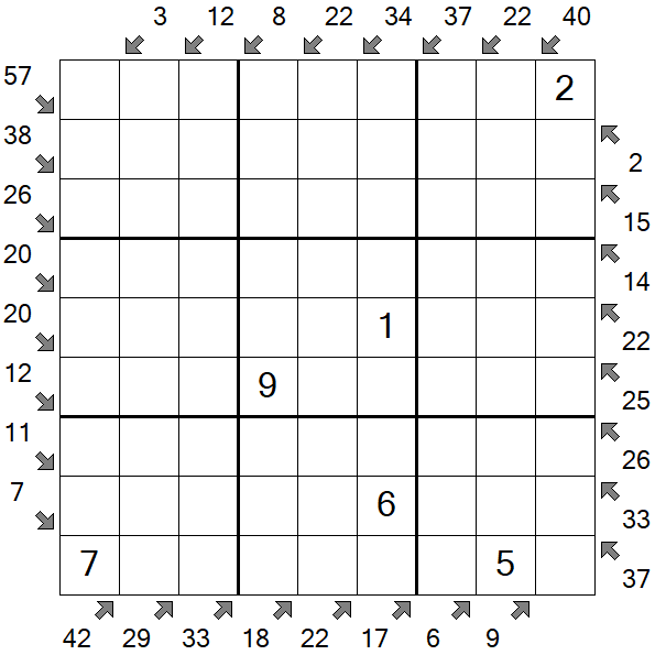 Little Killer Sudoku - Médio