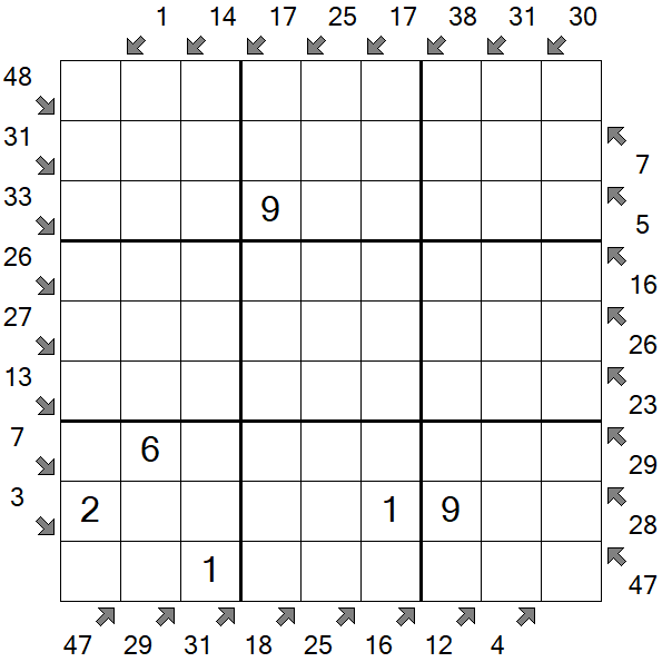 Little Killer Sudoku - Médio