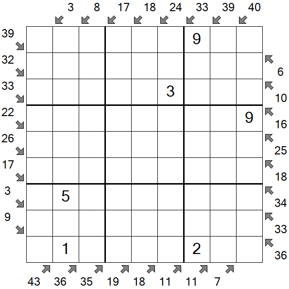 Little Killer Sudoku - Médio