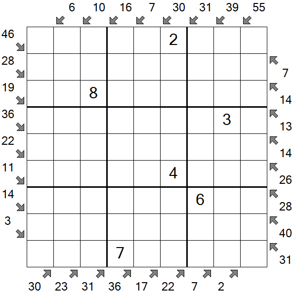 Little Killer Sudoku - Mittel