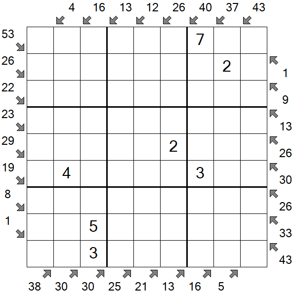 Little Killer Sudoku - Médio