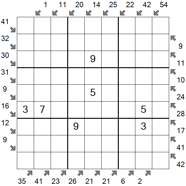 Little Killer Sudoku - Médio