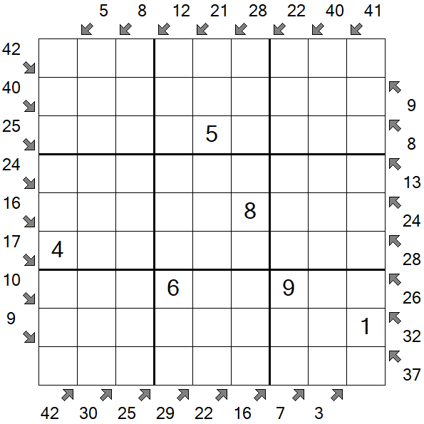 Little Killer Sudoku - Médio