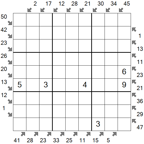 Little Killer Sudoku - Médio