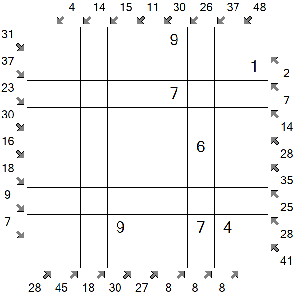 Little Killer Sudoku - Medium