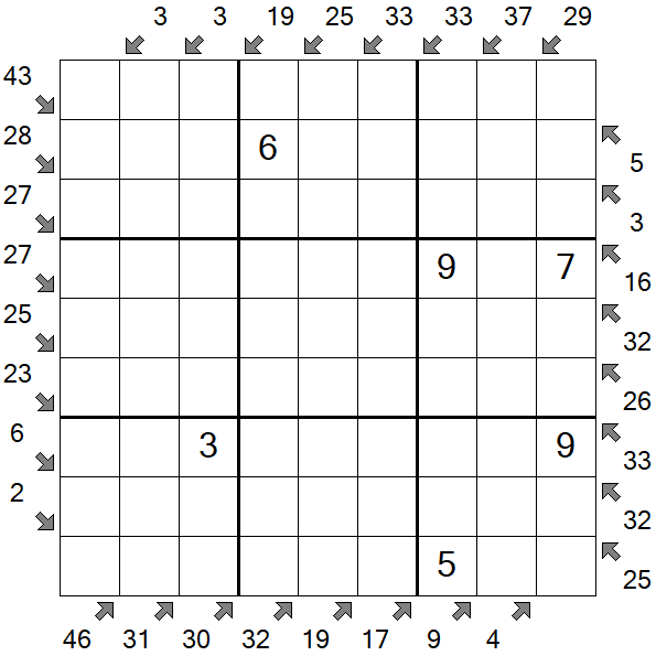 Little Killer Sudoku - Medium