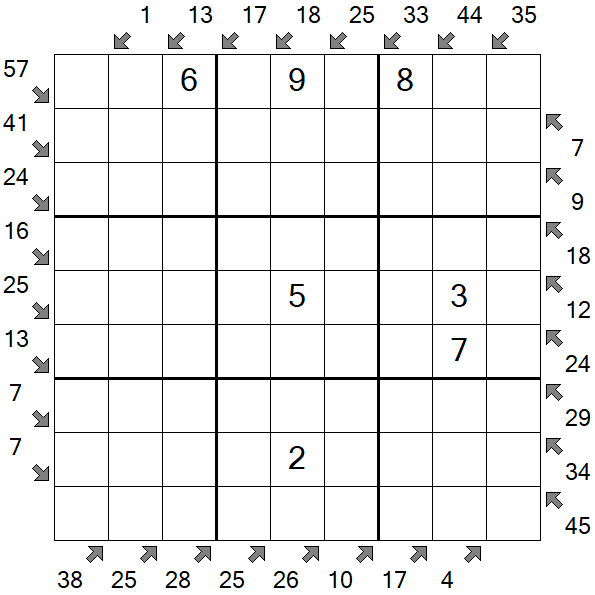 Little Killer Sudoku - Medium
