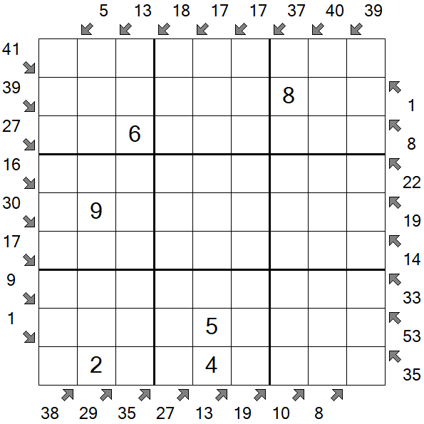 Little Killer Sudoku - Medium