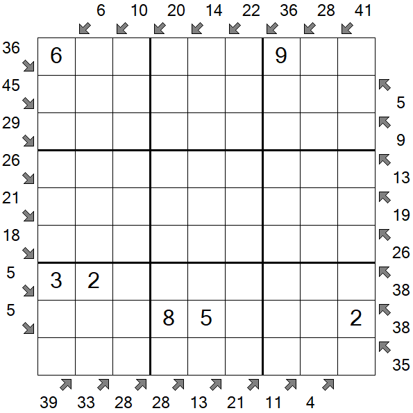 Little Killer Sudoku - Medium