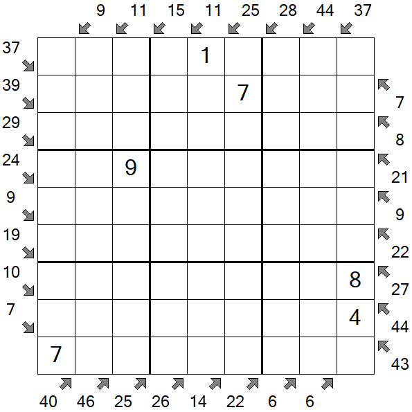 Little Killer Sudoku - Mittel