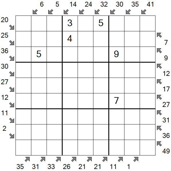 Little Killer Sudoku - Mittel