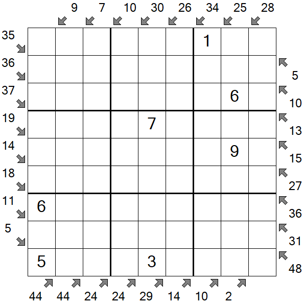 Little Killer Sudoku - Mittel