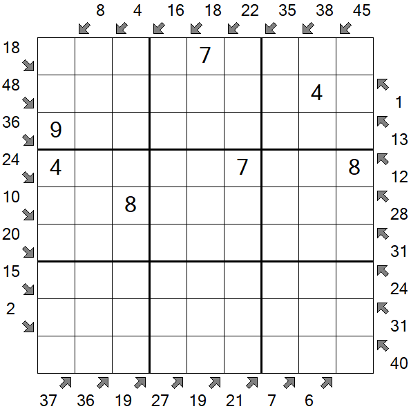 Little Killer Sudoku - Mittel