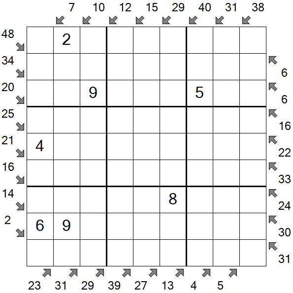 Little Killer Sudoku - Mittel
