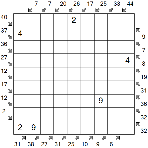 Little Killer Sudoku - Mittel