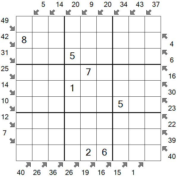 Little Killer Sudoku - Mittel