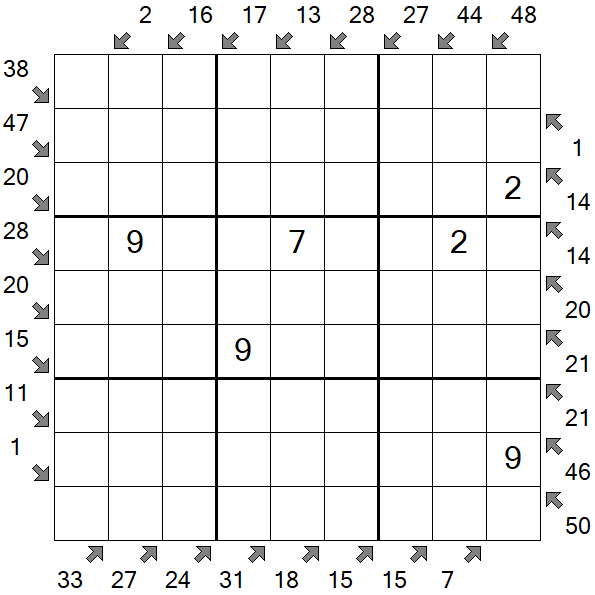 Little Killer Sudoku - Mittel